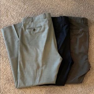 3 pairs of men’s slacks - 38x32